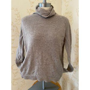 Theory 100% Cashmere Beige Sweater Ladies M
